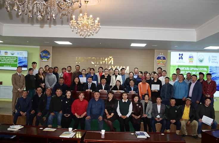 Training in the Gobi-Altai province